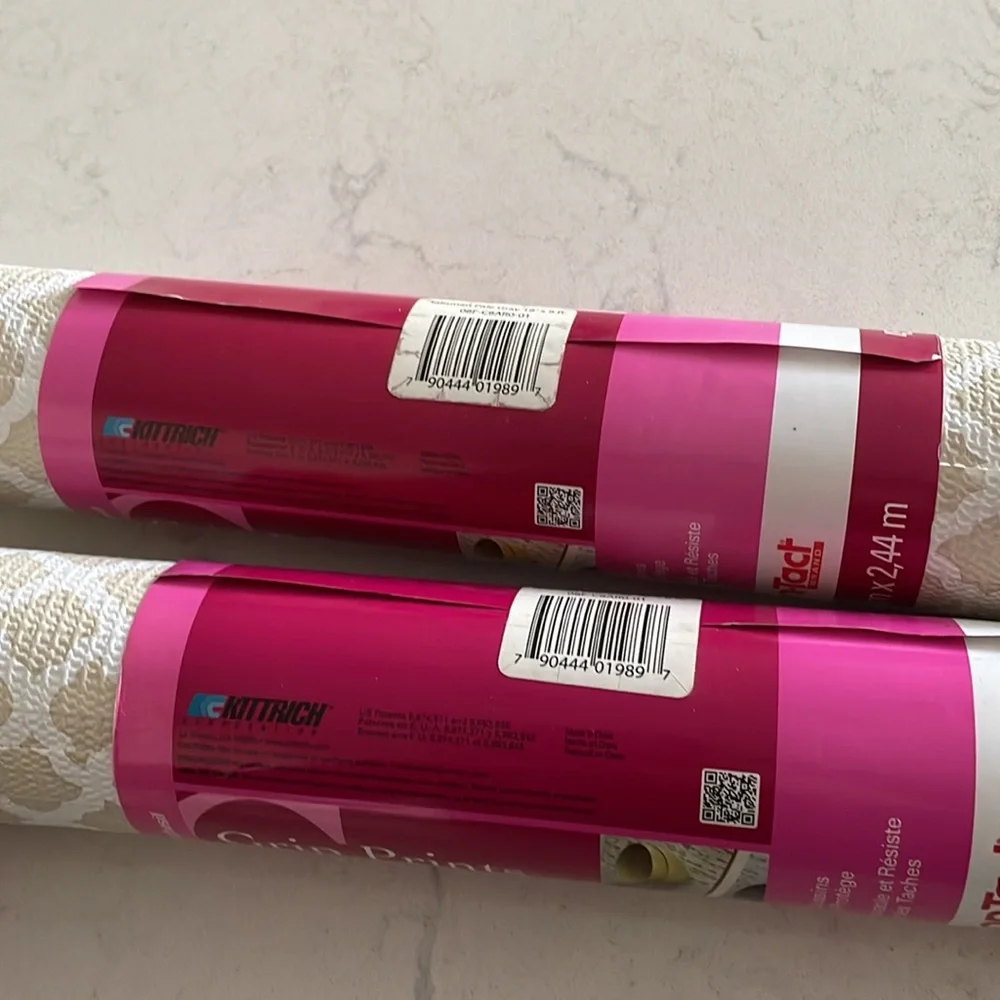 Con-Tact Brand Grip Prints Non-Adhesive Shelf and Drawer Liner - Set of 3